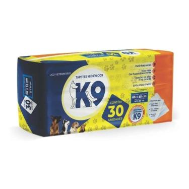 Imagem de Tapete Higiênico K9 Pet Para Cães Gatos 30 Unidades 60x55 Cm