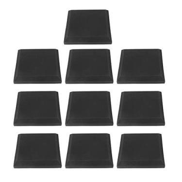 Imagem de Painéis de espuma à prova de som painéis de espuma acústica painéis de amortecedores painéis de espuma de estúdio retardante painéis de absorção de som cinza macio para os