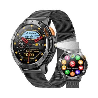 Imagem de Relógio Inteligente Masculino Com Grande Bateria, Chamadas Bluetooth, 