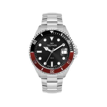 Imagem de Relógio Technos Masculino Acqua Prata - 2415EF/1P