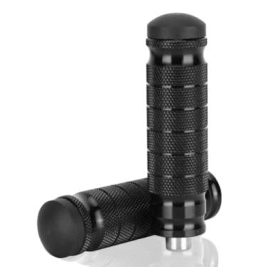 Imagem de KIMISS Motocicleta Universal 8 mm Pegs , 1 par CNC alumínio motocicleta traseira apoio de pé antiderrapante apoio para os pés