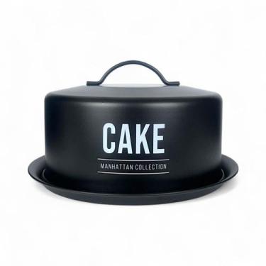Imagem de Porta Bolo Manhattan Com Cupula De Aço Galvanizado 28cm - Hauskraft, P