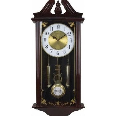 Imagem de Relógio Parede Carrilhão Melodia Westminster Pêndulo Herweg