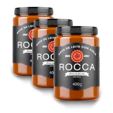 Imagem de Doce de Leite Rocca com Avelã 400g Kit 3 Unidades