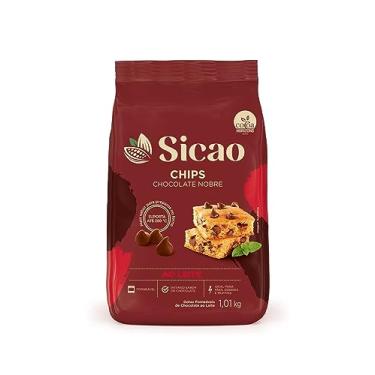 Imagem de Chips Chocolate Forneáveis Ao Leite Nobre 1,01kg - Sicao