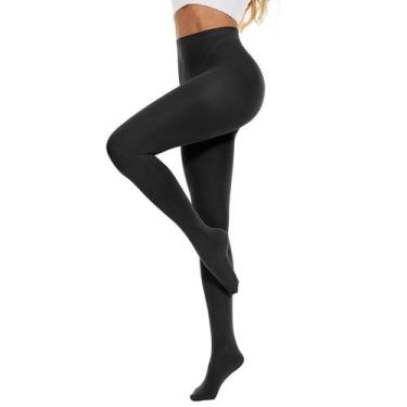 Imagem de Meia-calça Century Star Ballet Dance 80D Control Top feminina branca