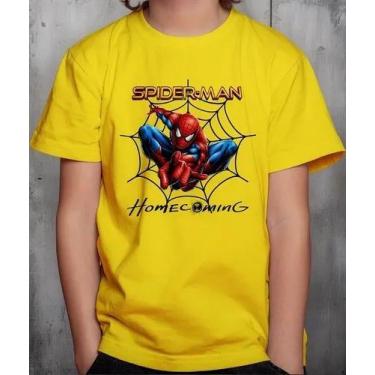 Imagem de Camiseta Camisa Infantil Juvenil Menino Menina Homem Aran ha Super Her