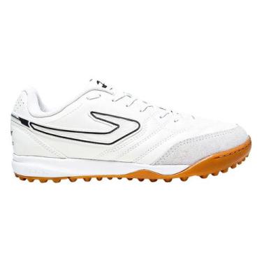 Imagem de Chuteira society topper maestro club v, Branco, Preto, 37