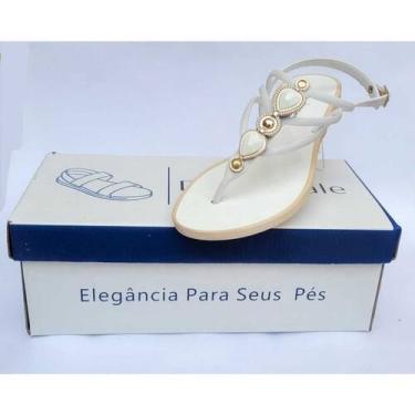 Imagem de Sandália Rasteirinha faminina linda, para presente de mãe, namorada, e