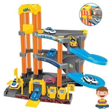 Imagem de Brinquedo Garagem Infantil Multicolorido Divertido - Rick Imports