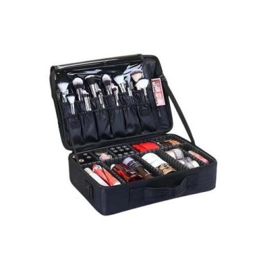 Imagem de Maleta Organizadora Maquiagem Profissional Mochila fashion - zenon