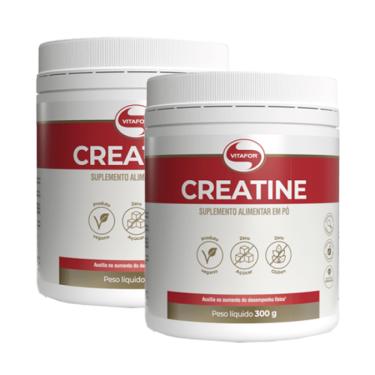Imagem de Kit 2X: Creatine 100% Creatina Monohidratada Vitafor 300g