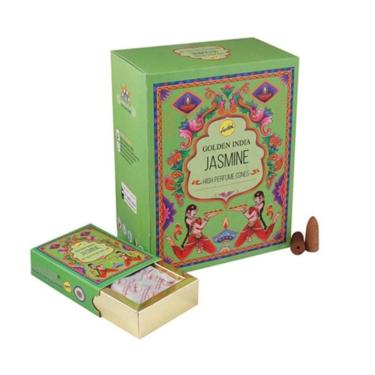 Imagem de Kit 12 Cxs Incenso Cascata Indiano Golden 10 Cones - Escolha