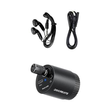 Imagem de NonMiFyR Detector de vazamento de água, ferramenta de detecção de vazamento de água, reparo, detector de voz de alta resistência, amplificador para manutenção