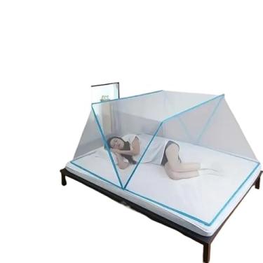 Imagem de Mosquiteiro Portátil Retrátil com Estrutura em PVC e Alumínio – Rede Anti-Mosquito Dobrável para 1 a 2 Pessoas, Leve e Fácil de Montar