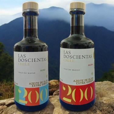 Imagem de Dupla de Azeites Extra Virgem Las Docientas Blend e Picual 500ml - Aze