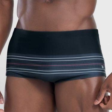 Imagem de Sungão estampado com listras plus size - MASH