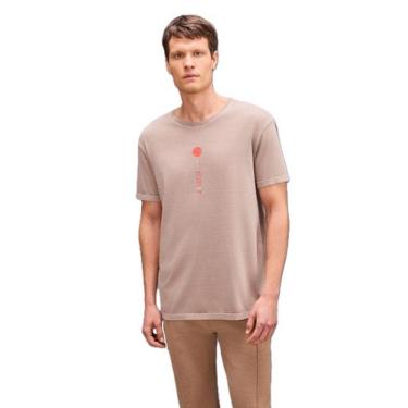 Imagem de Camiseta Estampada Japao Inter Reserva, Khaki, GG