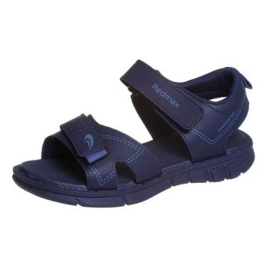 Imagem de Papete Sandalia Infantil Para Menino Conforto Redmax, Azul, 31 BR