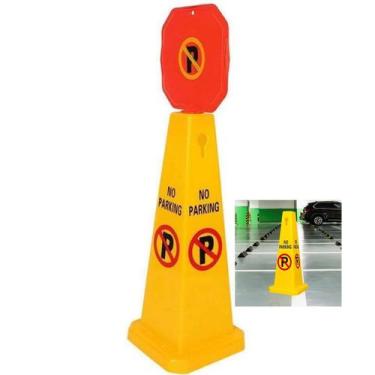 Imagem de Cone Estacionamento Sinalizaçao Viaria Obra Avenida Estrada Rua Area R