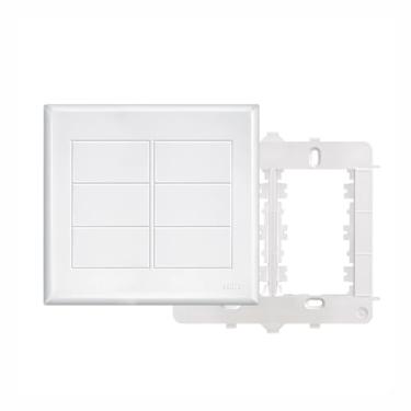 Imagem de PLACA CEGA 4X4” COM SUPORTE EVIDENCE – FAME