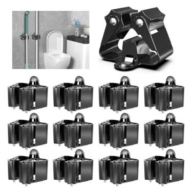 Imagem de 3-H Suporte de parede para esfregão e vassoura, suporte de parede para vassoura, suporte de parede, suporte de vassoura para garagem, jardim