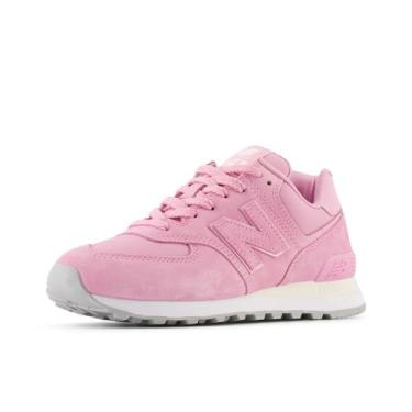 Imagem de New Balance Tênis feminino 574, Açúcar Rosa/Açúcar Rosa/0, 36
