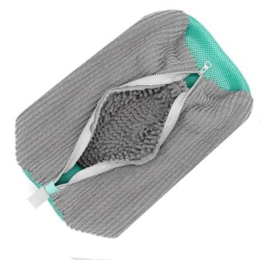 Imagem de Sacos reutilizáveis para máquina de lavar para sapatos – para lavadora e secadora, serve na maioria dos tamanhos e tipos de calçados