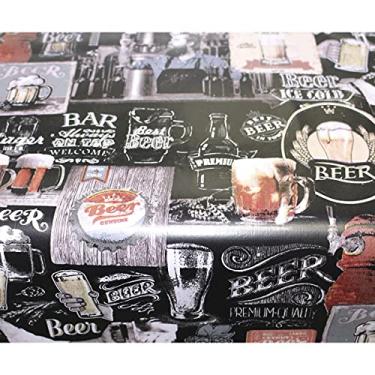 Imagem de Toalha De Mesa Térmica Pvc Impermeável Beer 1,00 X 1,40