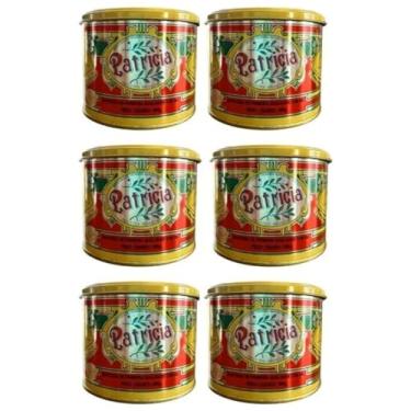 Imagem de Patricia Manteiga em Lata, Kit com 6 Unidades, 500g Cada, Total 3kg