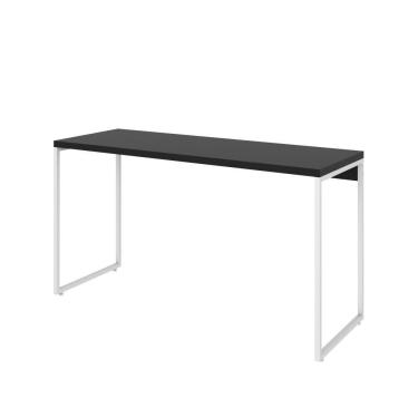 Imagem de Mesa Dynamica 135x50x75cm Preto ônix - Est.branca Preto ônix - Est.branca