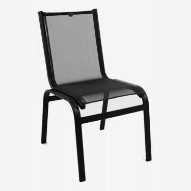 Imagem de Cadeira Lótus Premium Com Braço E Sem Braço Sem Braço Preto