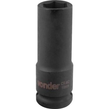Imagem de Soquete Sextavado De Impacto Longo Encaixe 1-2" 18mm Vonder