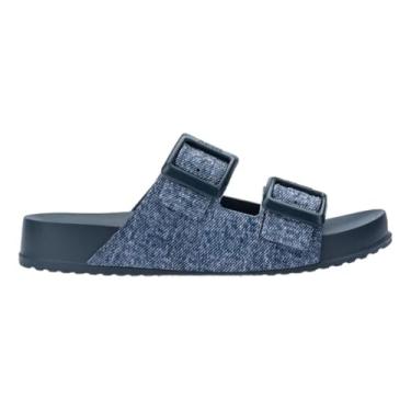 Imagem de Melissa Cozy M Lover Slide Denim Azul Jeans 36146-38