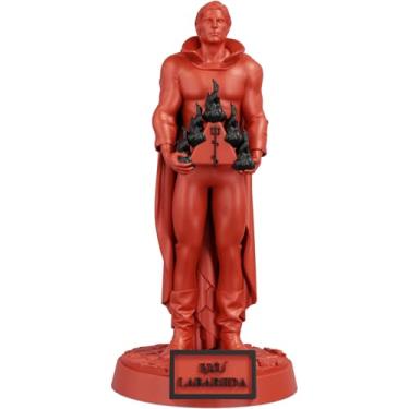 Imagem de Estátua Exu Labareda Umbanda Candomblé (Cor Sanguis Obscurus)