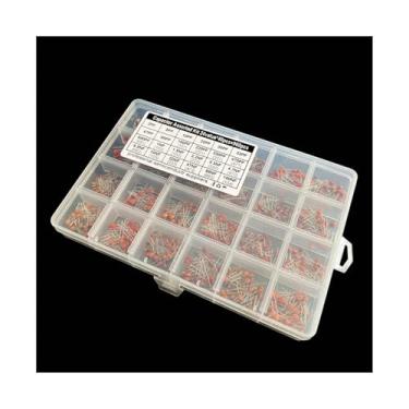 Imagem de 24Values*40pcs=960pcs 2pf~100nf Kit de capacitor de cerâmica Caixa 5/10/22/30/33/47/68/100/220/330/470/680/pf 1/1.5/2.2/3.3/4.7/6.8/100/100//NF