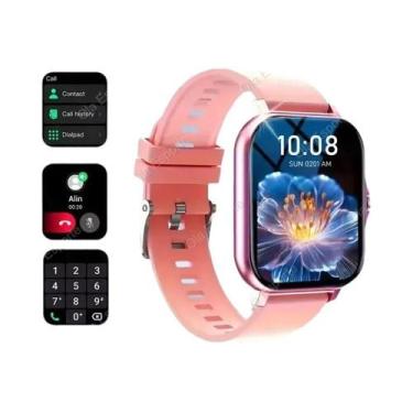 Imagem de Relógio Inteligente Unissex Com Monitoramento De Pressão Arterial E Ox