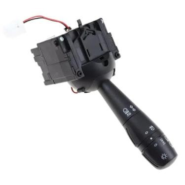 Imagem de Compatível com Symbol para Lutecia para Kangoo 2012-2022 Interruptor de farol de seta automática Alavanca de seta do carro 82011-67977 Indicador da coluna de direção