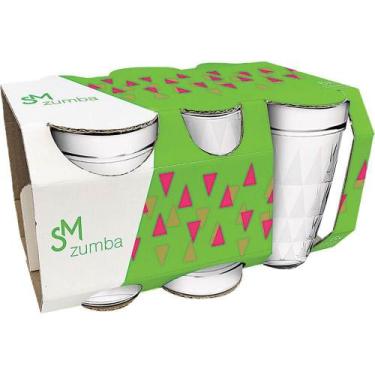 Imagem de Conjunto 6 Copos 270ml SM Zumba 2322 - Dislar - Nadir