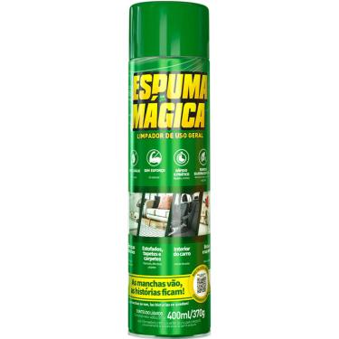Imagem de Aerosol Espuma Mágica - Limpa E Tira Manchas - 400 Ml