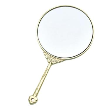 Imagem de Espelho Pequeno de | Acessório Portátil Dobrável Antiderrapante | Espelho Compacto de Maquiagem | para Família, Amigos, Homens, Adultos, Crianças, Casa, Interior, Exterior, Viagem e Deslocamento