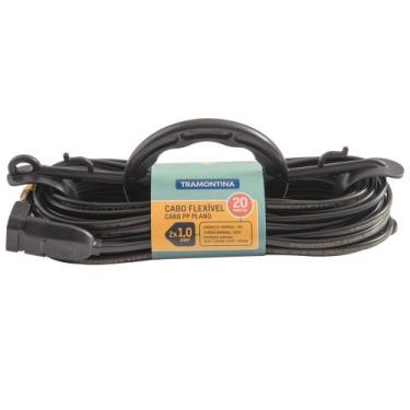 Imagem de Extensão Elétrica Tramontina com cabide, 20 metros - 57501/020