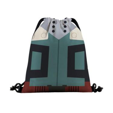 Imagem de Bolsa com cordão My Hero Academia Midoriya Izuku Anime - yiweisai