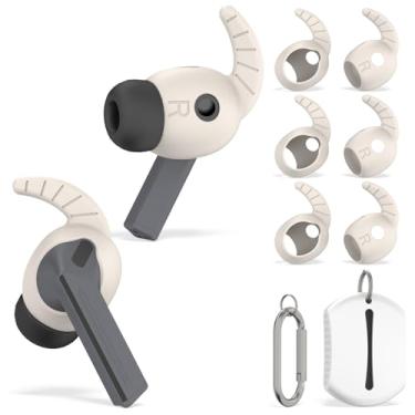 Imagem de 3 pares de capas para Galaxy Buds 3 FE (2025), ajuste confortável | esportes antiperda | Capa de silicone macio antiderrapante para fones de ouvido compatíveis com fones de ouvido Samsung Buds 3 FE