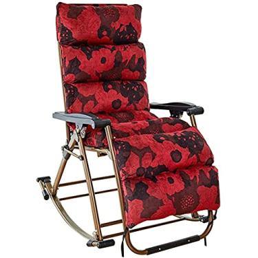 Imagem de Poltronas de pátio, dobrável, para adultos, com trava serrilhada, ajustável, portátil, gravidade zero, cadeira multifuncional