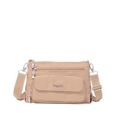 Imagem de Bolsa tiracolo feminina original para uso diário, 28 x 18 cm, proteção RFID, leve, nylon, com zíper