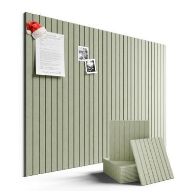 Imagem de Fluxynara Quadro de avisos grande de feltro 122 cm x 91 cm Alternativo para quadro de cortiça - pacote com 12 com 70 abas adesivas removíveis seguras, quadros de cortiça para paredes, quadro de