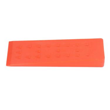 Imagem de aqxreight Cunha de Corte 10 Polegadas de Plástico ABS para Corte de Madeira, de árvores, Motosserra, Ferramentas de Suprimentos, Laranja, a Vida é e Colorida, a Força é a Cunha de para Alta (Laranja)
