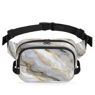 Imagem de Pochete de margarida verde para mulheres e homens com alça ajustável, bolsa transversal, bolsa de peito, bolsa tiracolo, Cor 2