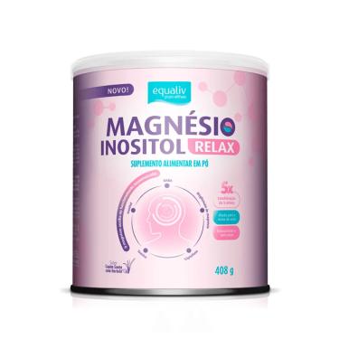 Imagem de Magnésio Inositol Relax Capim Santo com Hortelã Equaliv 408g